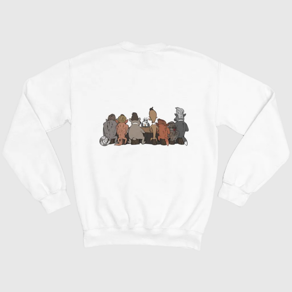 nERDŐ támogatói unisex környakú pulóver