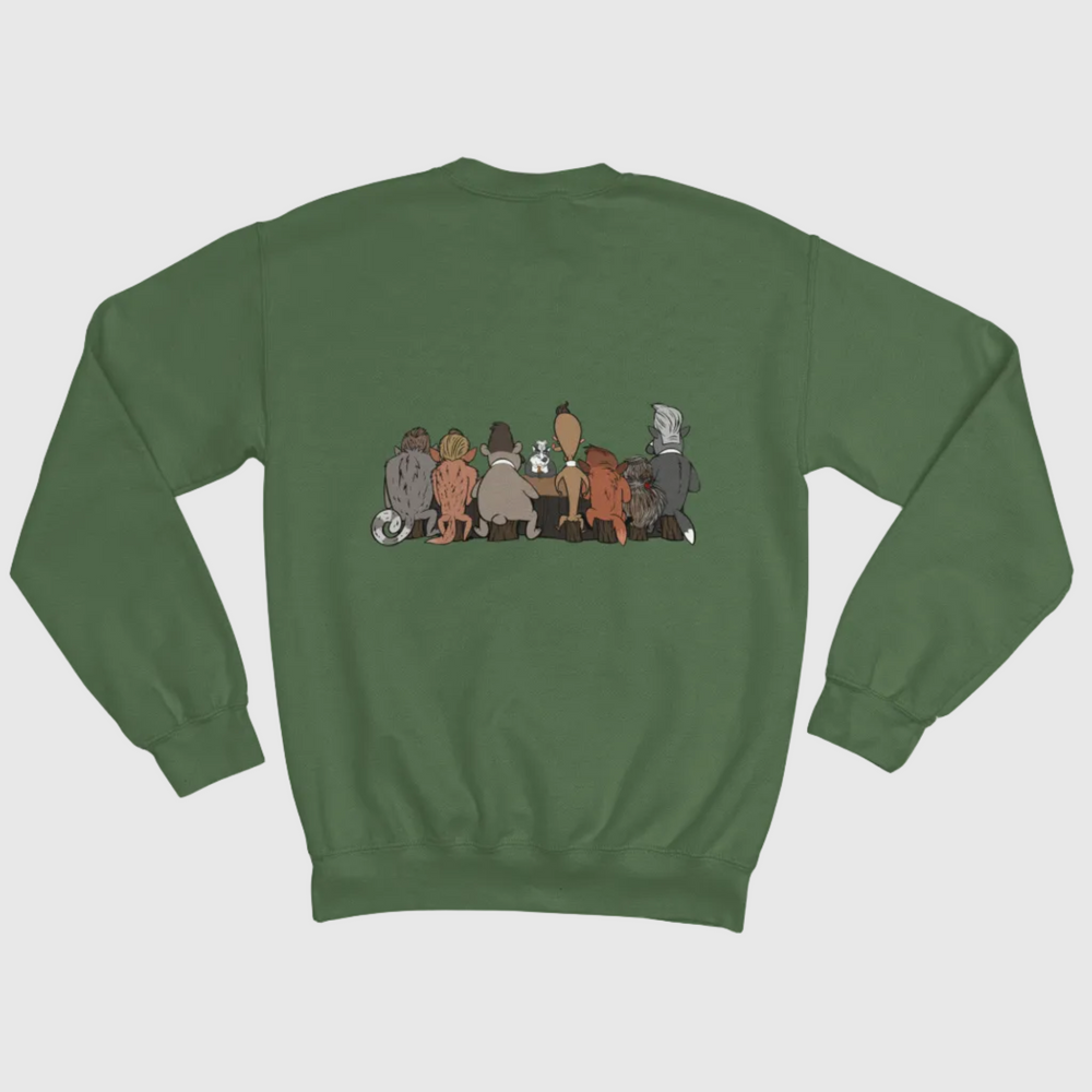 nERDŐ támogatói unisex környakú pulóver