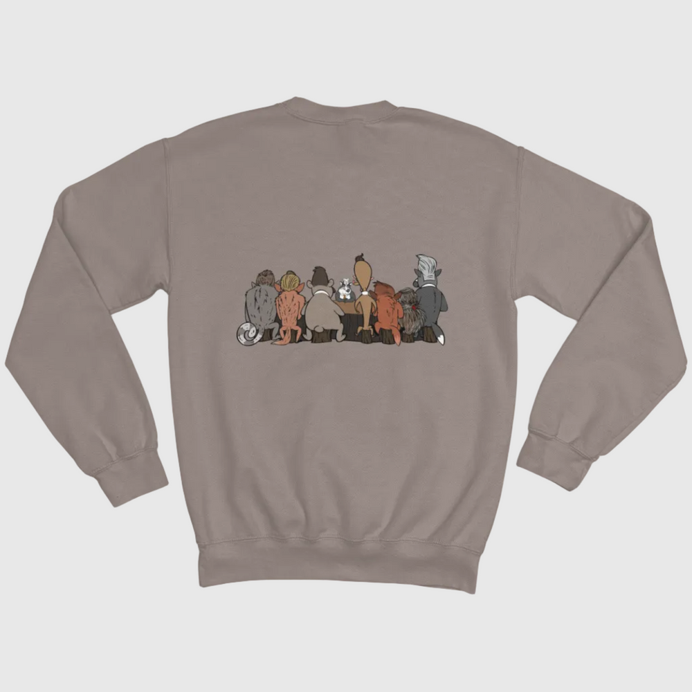 nERDŐ támogatói unisex környakú pulóver