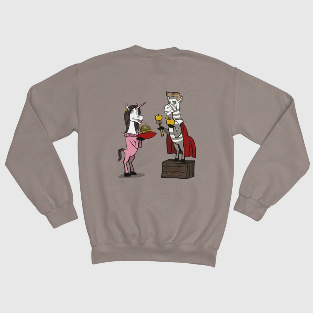 nERDŐ támogatói unisex környakú pulóver