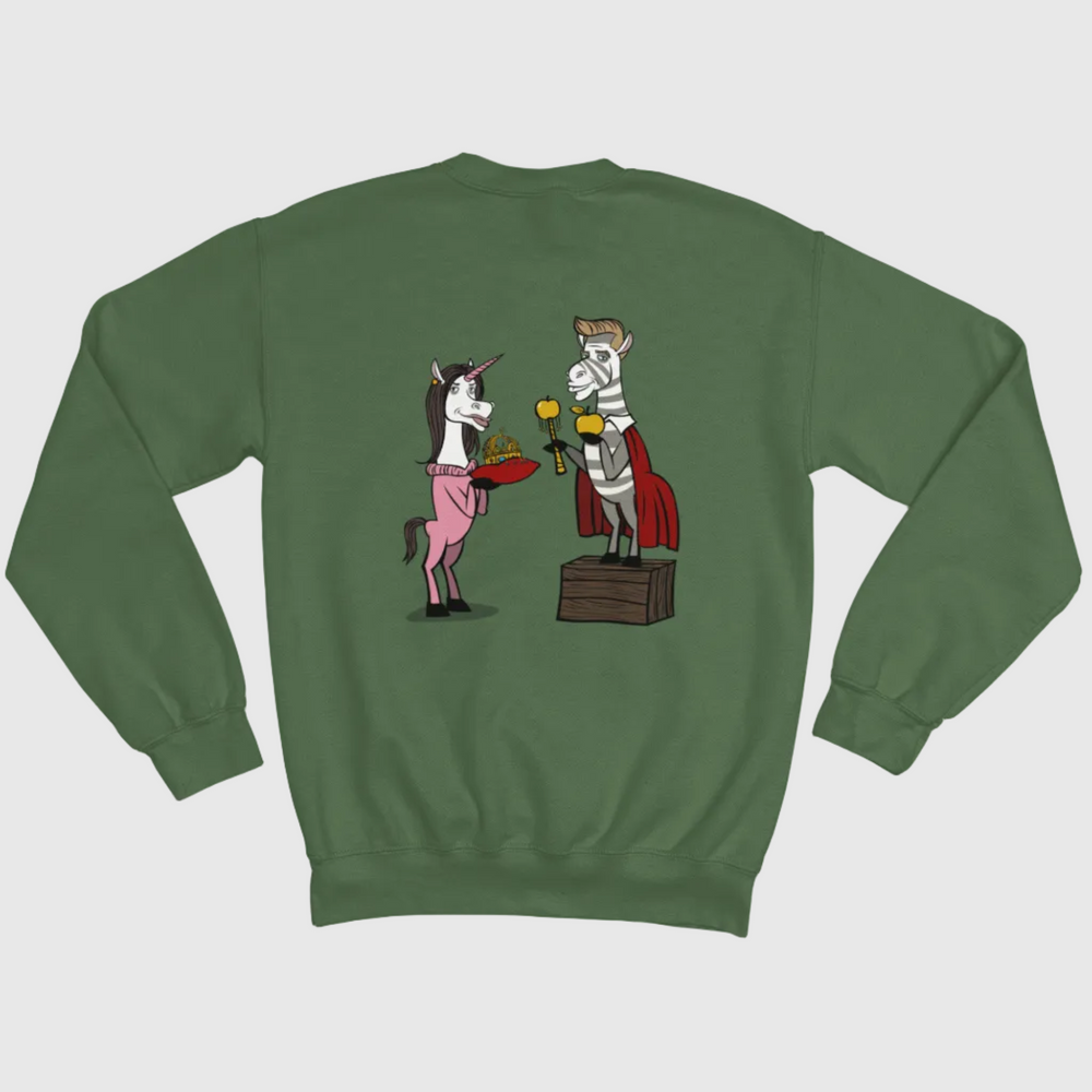 nERDŐ támogatói unisex környakú pulóver