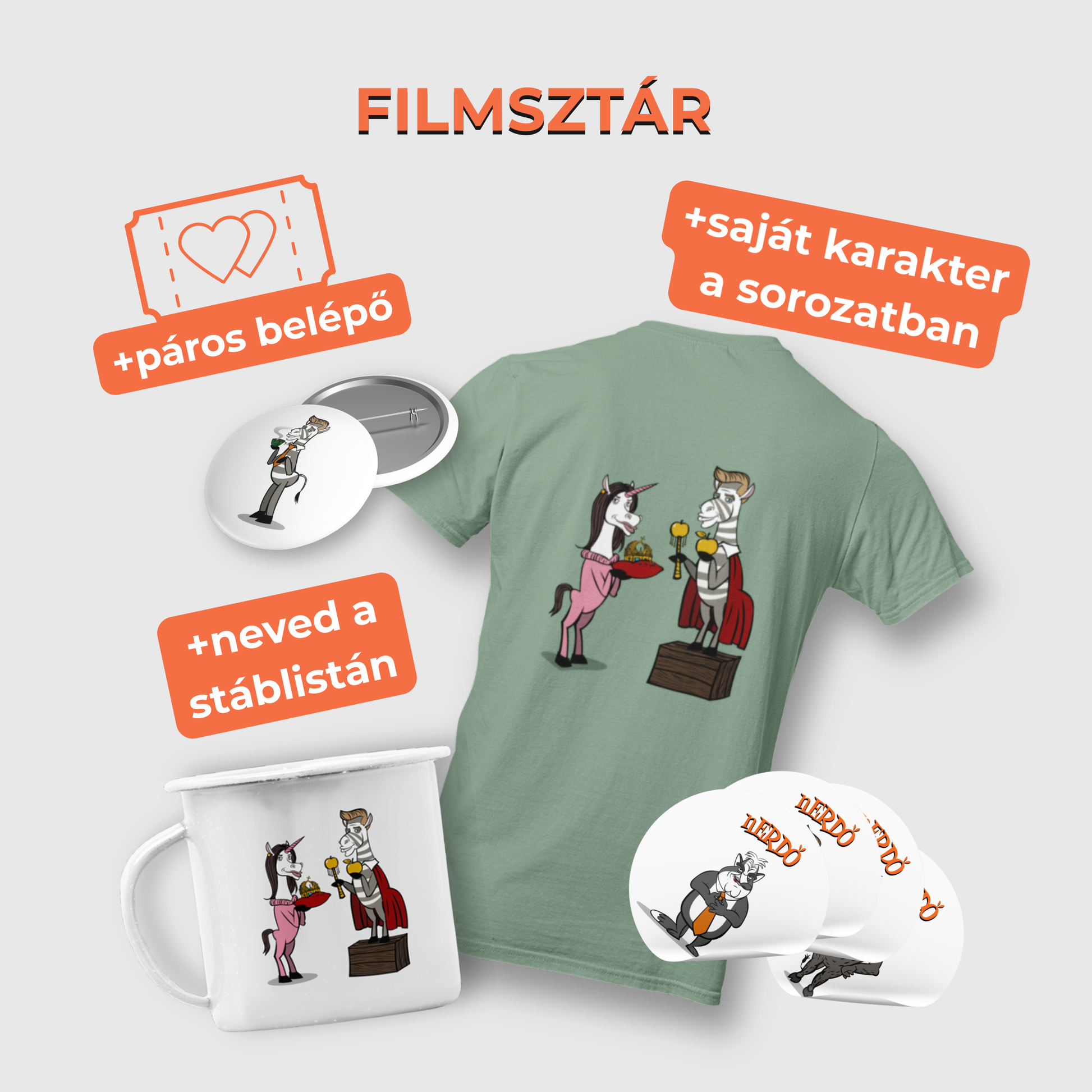 Filmsztár csomag