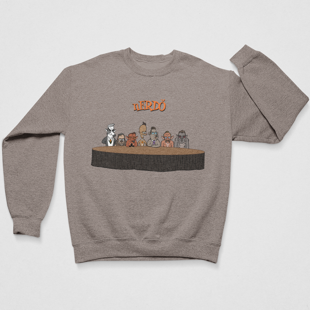 nERDŐ támogatói unisex környakú pulóver